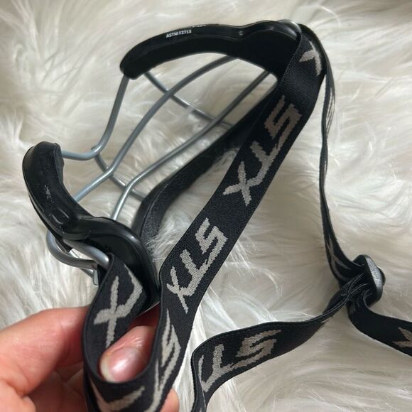 STX 4 Sight Plus-S Lacrosse Field Hockey Softball Cage Eye Goggles Black Adult - Picture 4 of 4